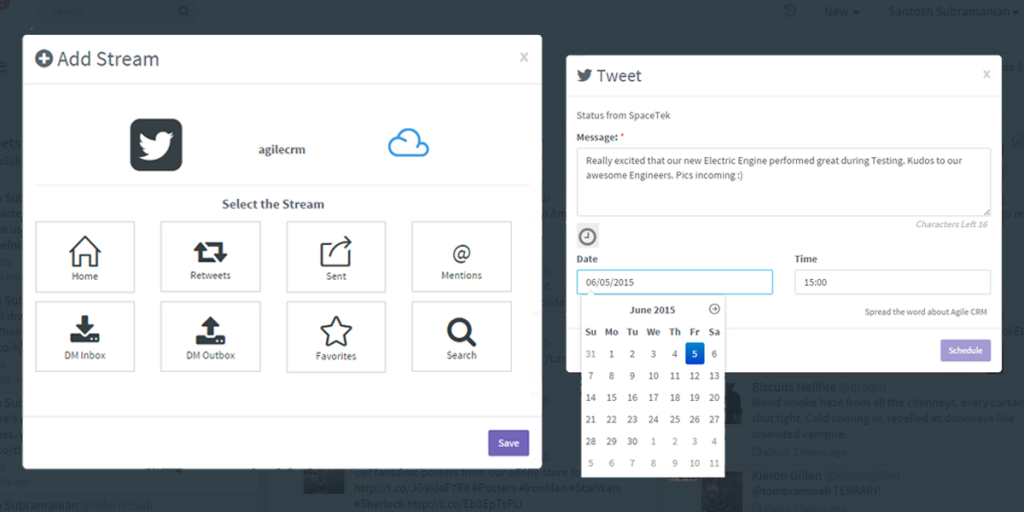 Social Suite in Social CRM