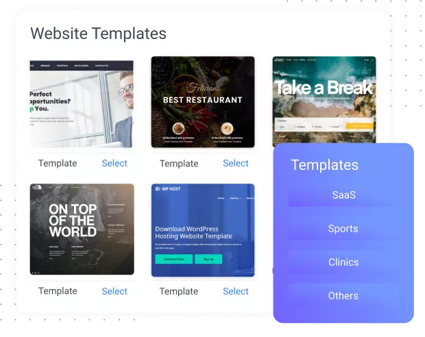 Customizable Website Templates